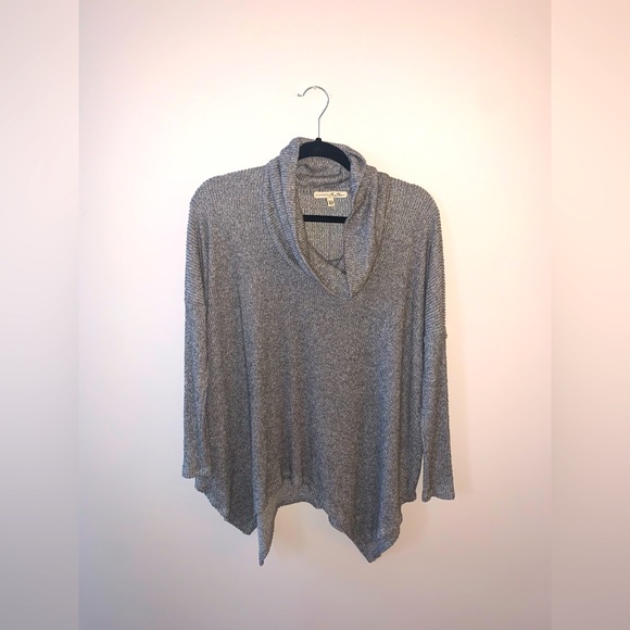 Express Sweaters - Express | Grey Cowlneck Sweater